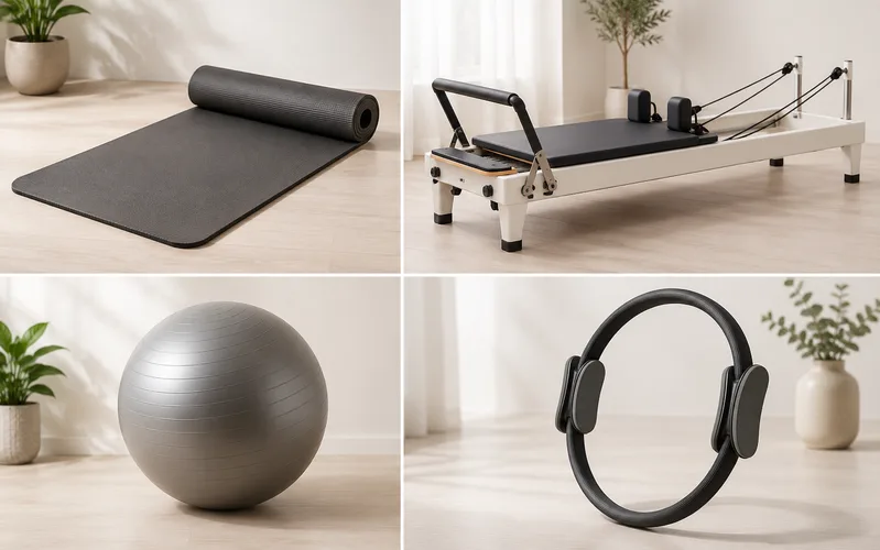 Pilates có nhiều hình thức như Mat Pilates, Reformer Pilates, Chair Pilates và Pilates phục hồi